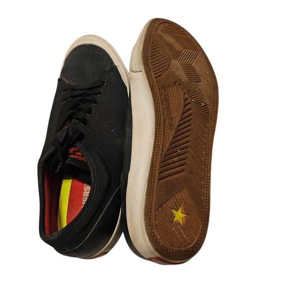 Men's Converse Skateboarding Shoes SIZE 11‎ Canvas Black - Picture 3 of 4